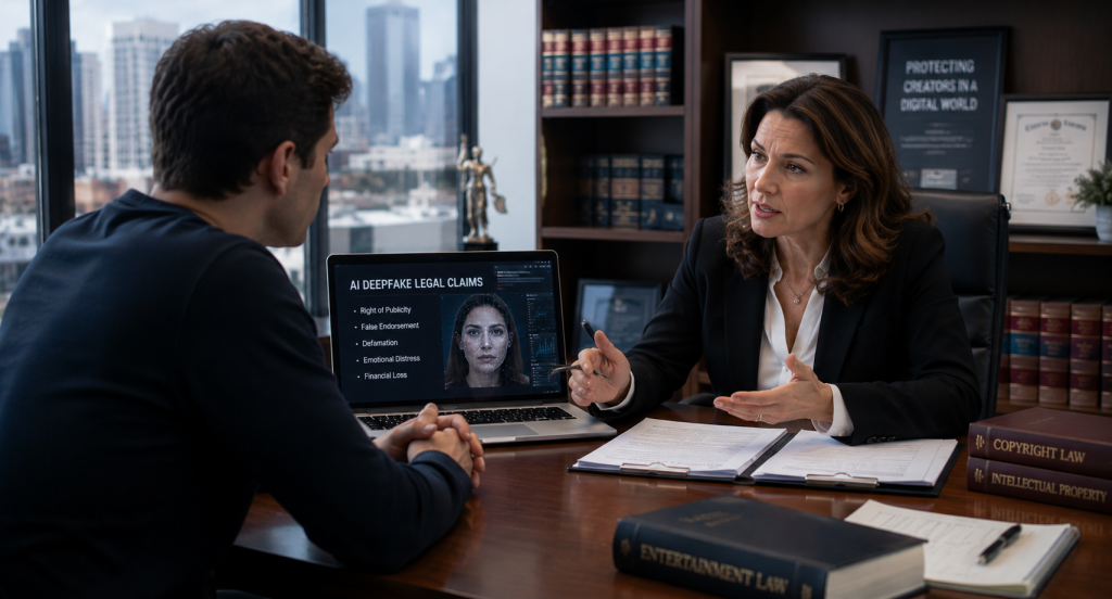 Legal consultation on deepfake claims